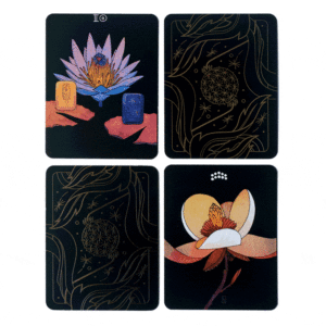 botanica tarot deck front and back cards